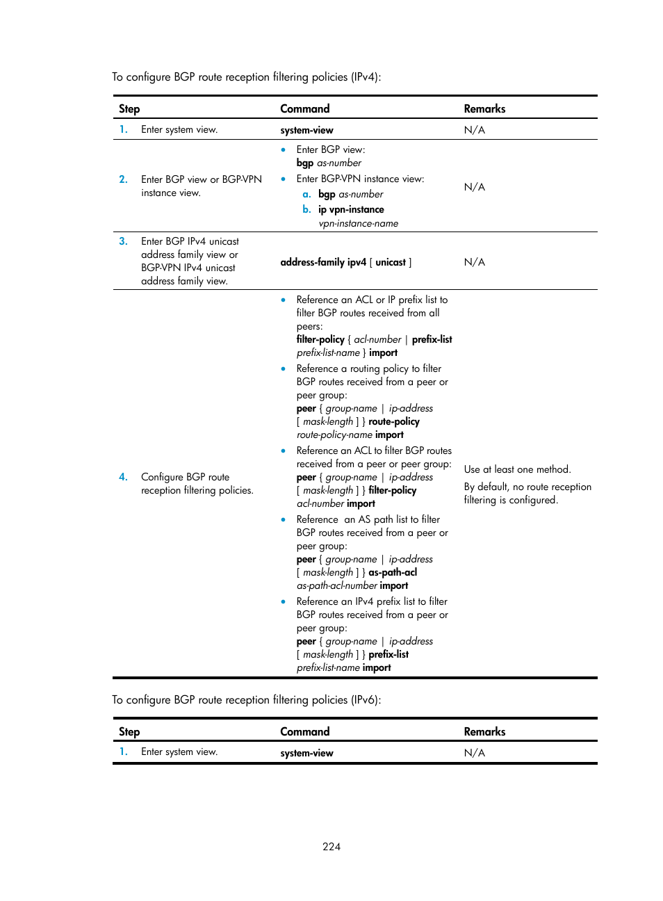 H3C Technologies H3C S5560 Series Switches User Manual | Page 240 / 510