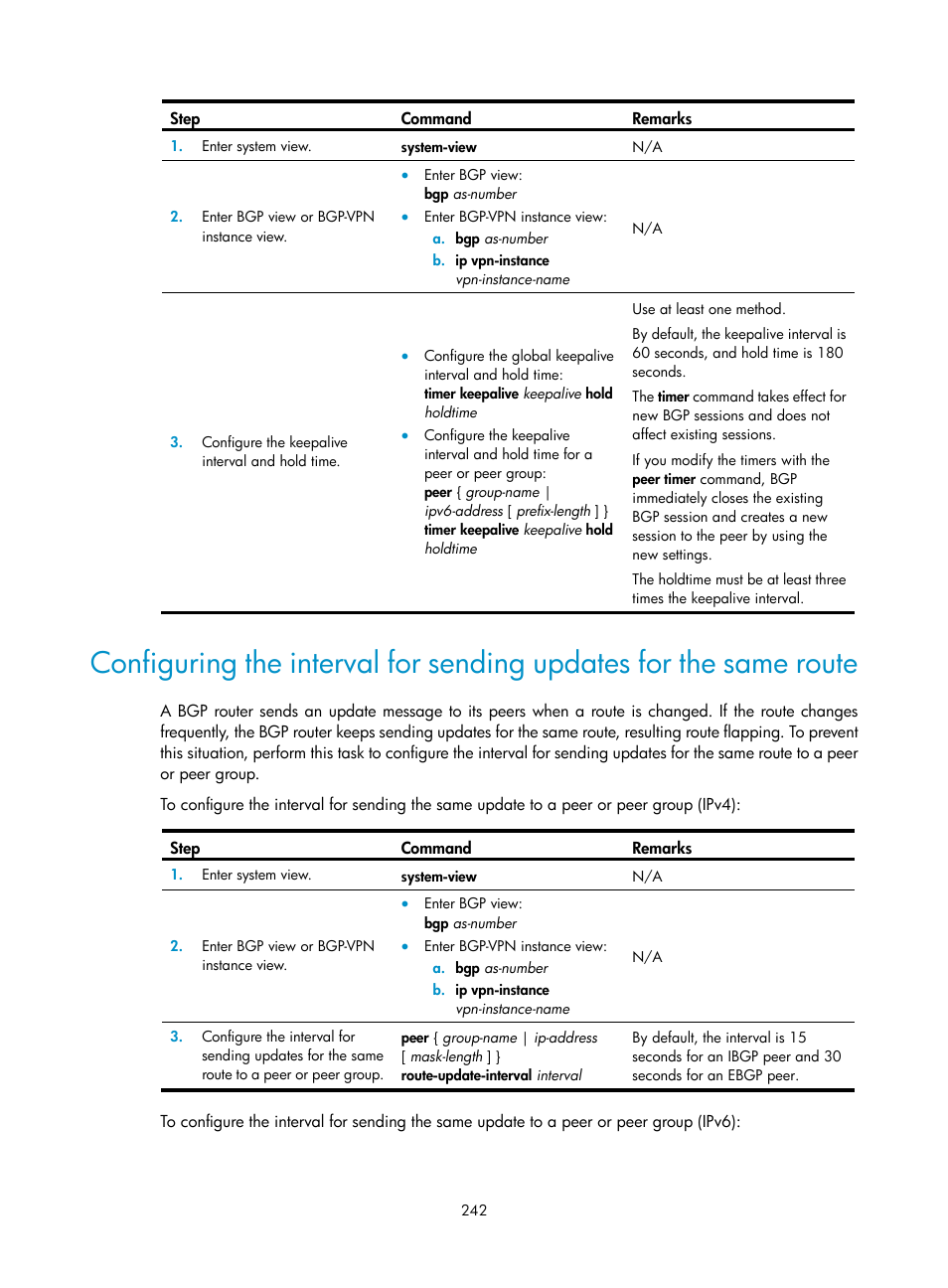 H3C Technologies H3C S5560 Series Switches User Manual | Page 258 / 510