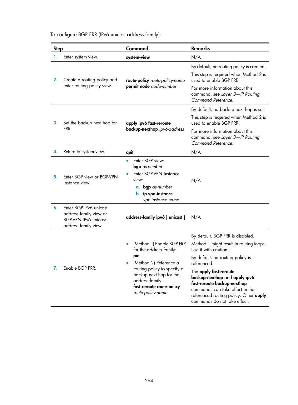 H3C Technologies H3C S5560 Series Switches User Manual | Page 280 / 510