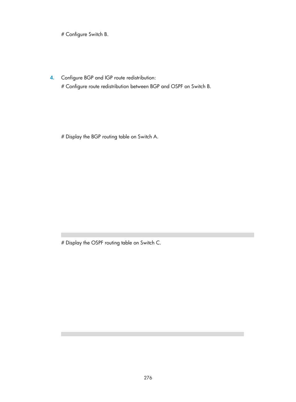 H3C Technologies H3C S5560 Series Switches User Manual | Page 292 / 510