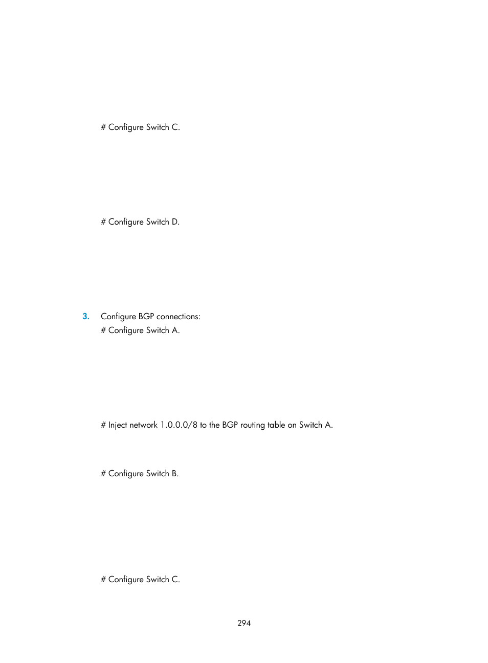H3C Technologies H3C S5560 Series Switches User Manual | Page 310 / 510