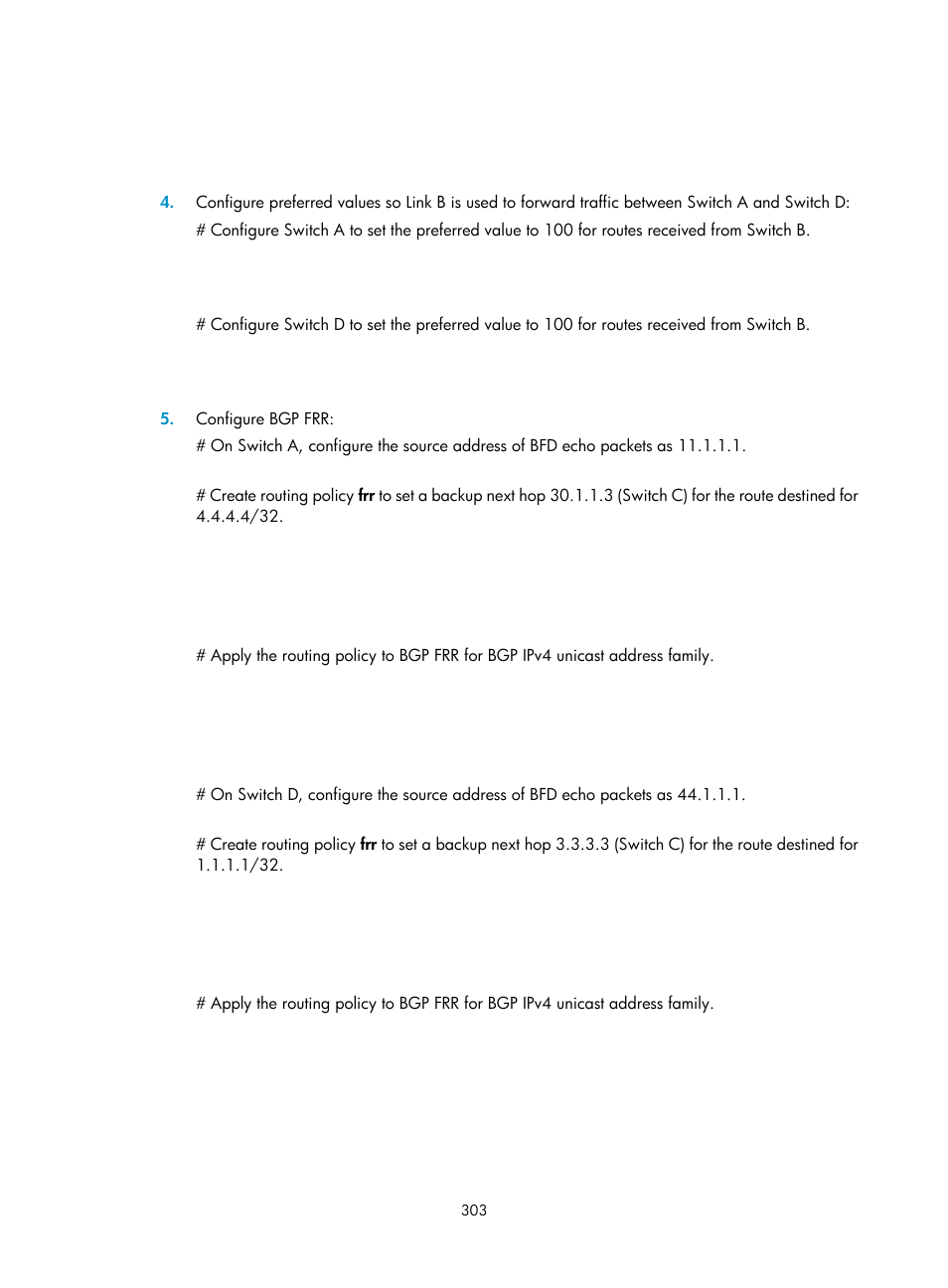 H3C Technologies H3C S5560 Series Switches User Manual | Page 319 / 510