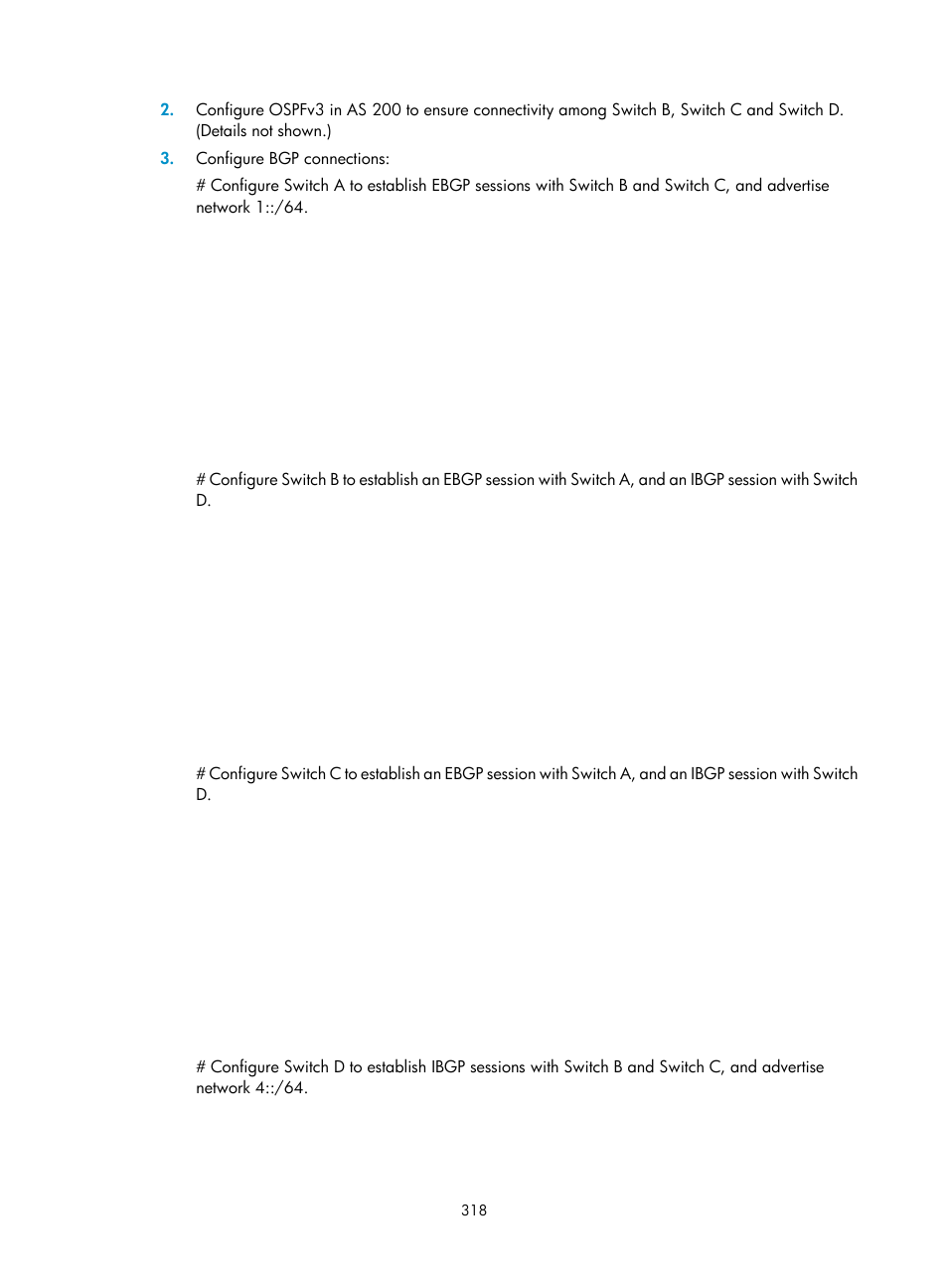 H3C Technologies H3C S5560 Series Switches User Manual | Page 334 / 510