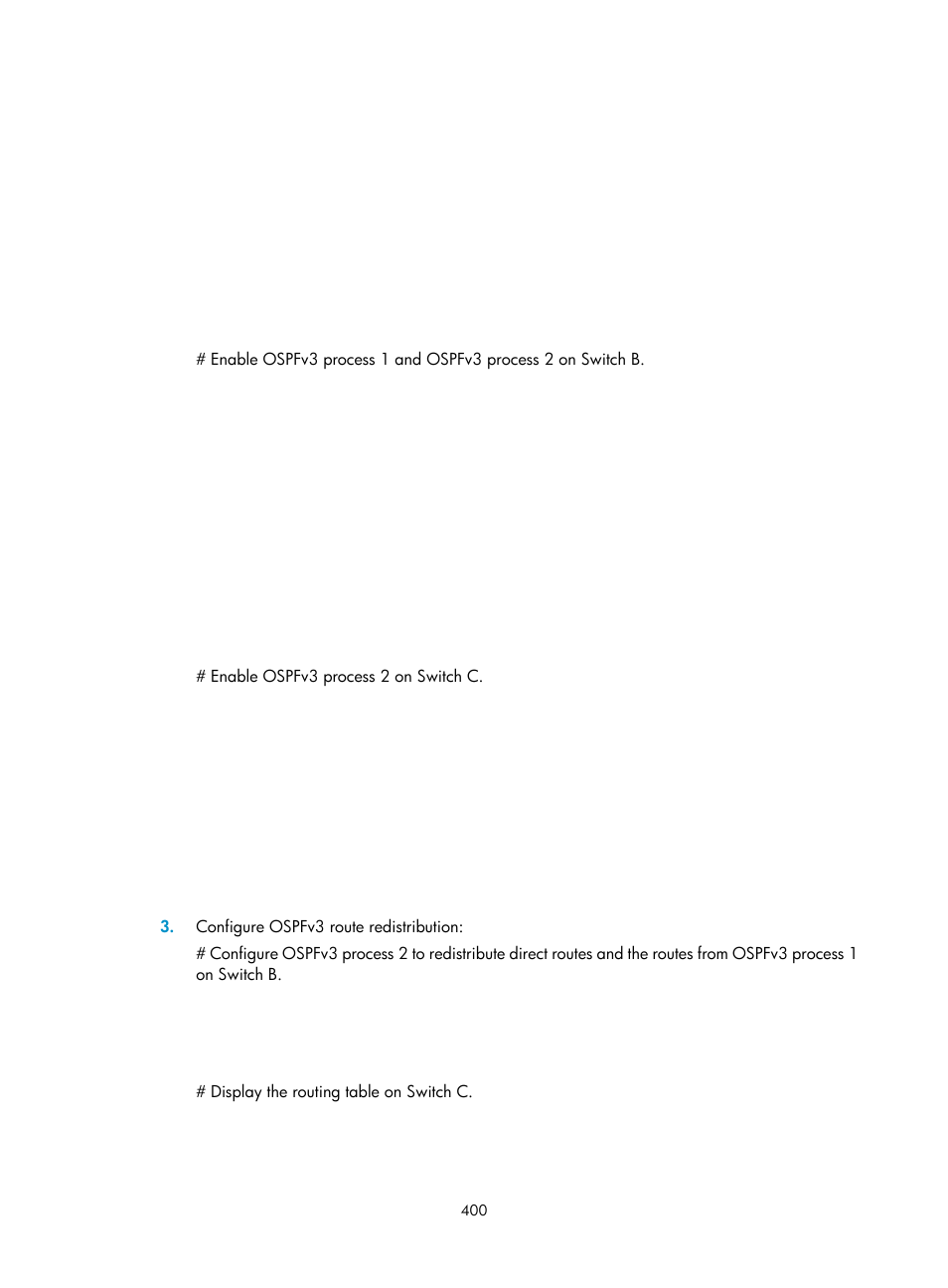H3C Technologies H3C S5560 Series Switches User Manual | Page 416 / 510