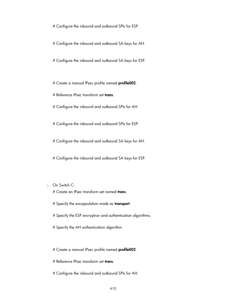 H3C Technologies H3C S5560 Series Switches User Manual | Page 426 / 510