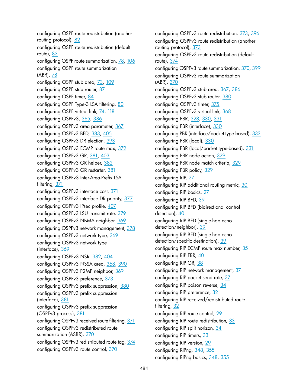 H3C Technologies H3C S5560 Series Switches User Manual | Page 500 / 510