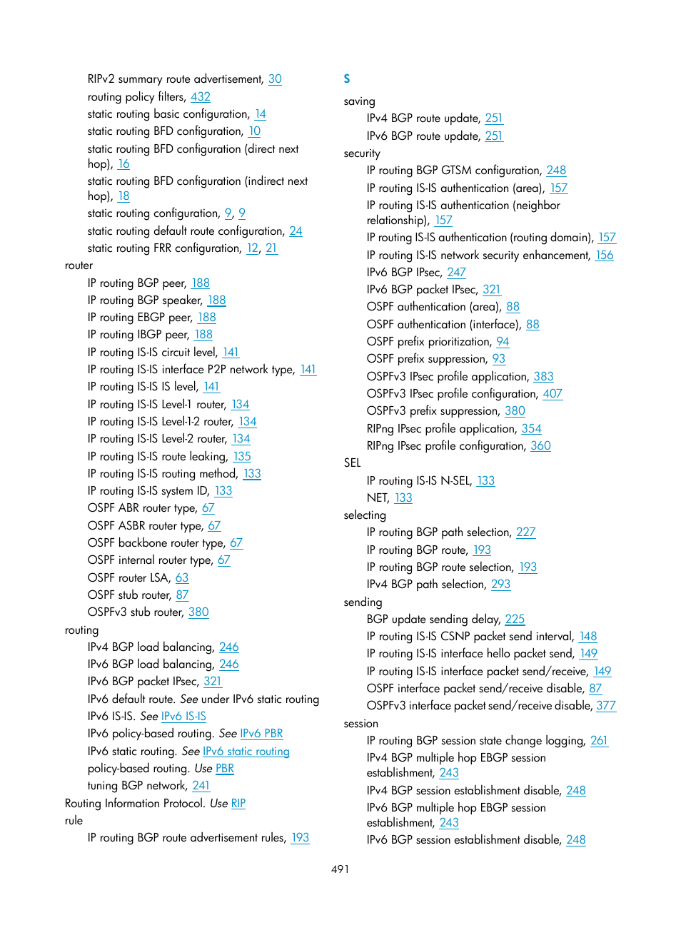 H3C Technologies H3C S5560 Series Switches User Manual | Page 507 / 510