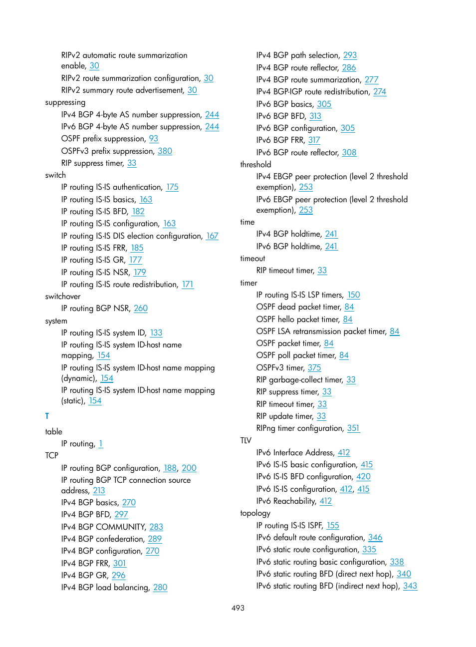 H3C Technologies H3C S5560 Series Switches User Manual | Page 509 / 510