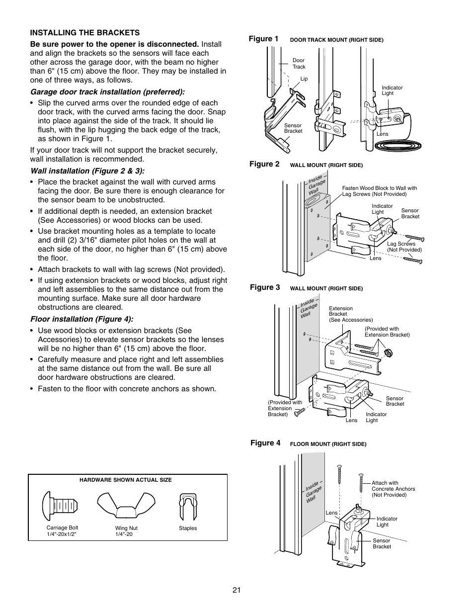 Chamberlain HD150DM 1/3 HP User Manual | Page 21 / 40