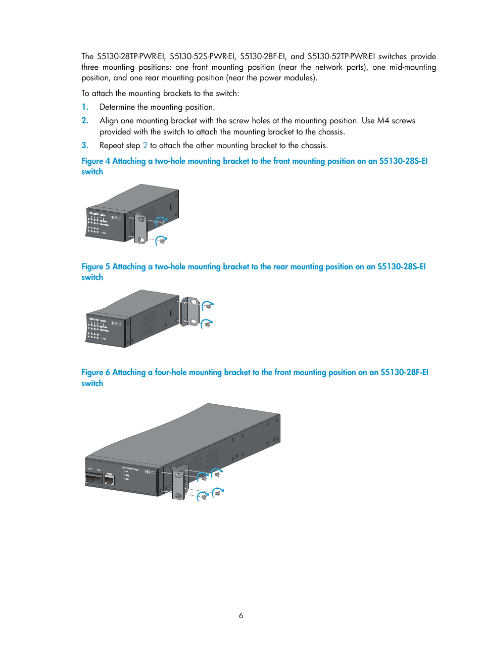 H3C Technologies H3C S5130 Series Switches User Manual | Page 13 / 65