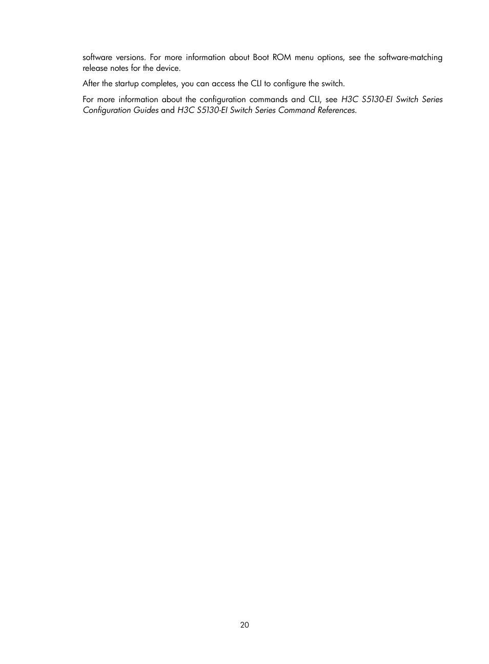 H3C Technologies H3C S5130 Series Switches User Manual | Page 27 / 65