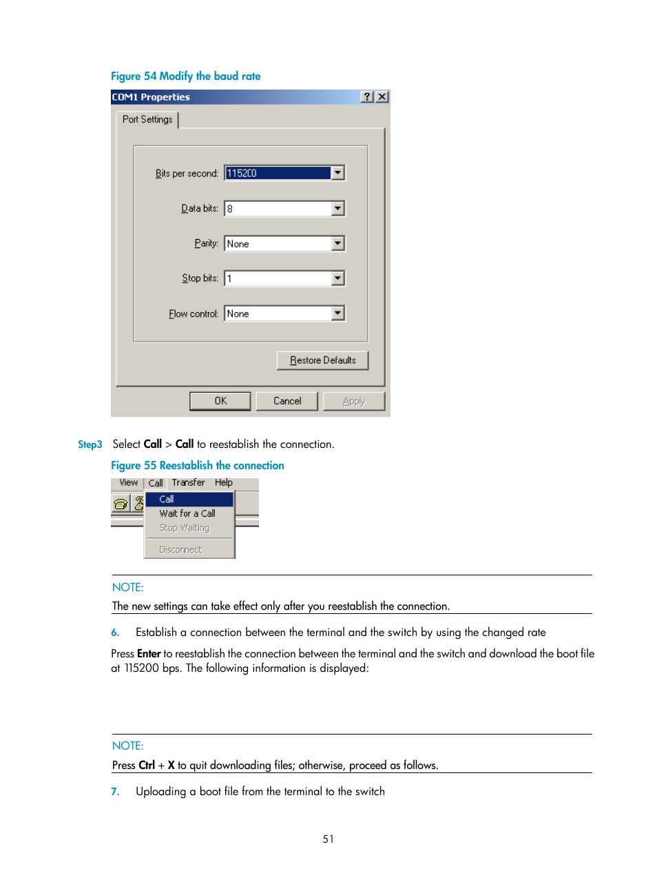 H3C Technologies H3C S5120 Series Switches User Manual | Page 59 / 74