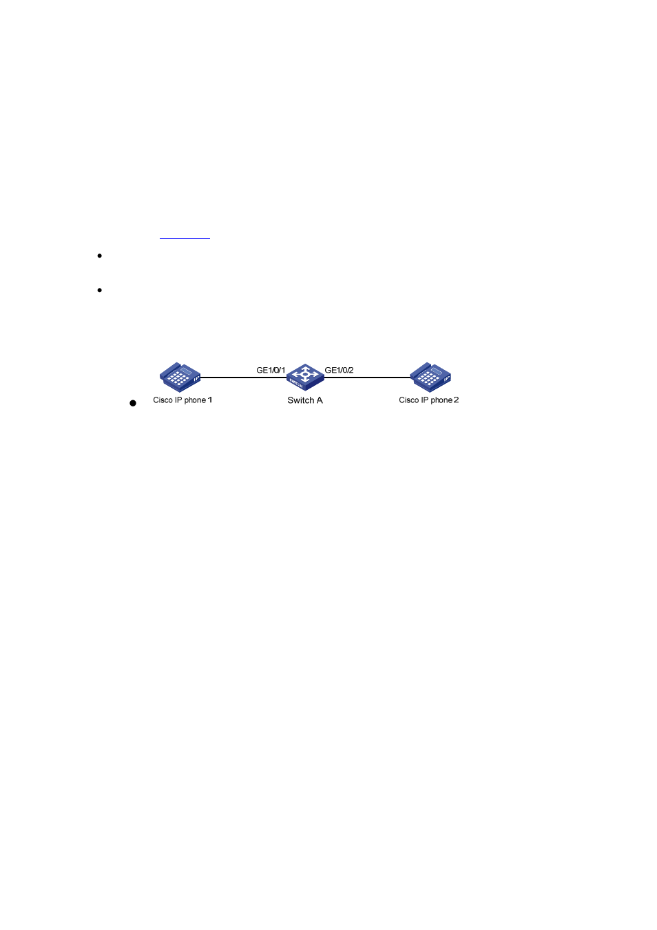 Cdp-compatible lldp configuration example, Network requirements, Configuration procedure | H3C Technologies H3C S5120 Series Switches User Manual | Page 140 / 745