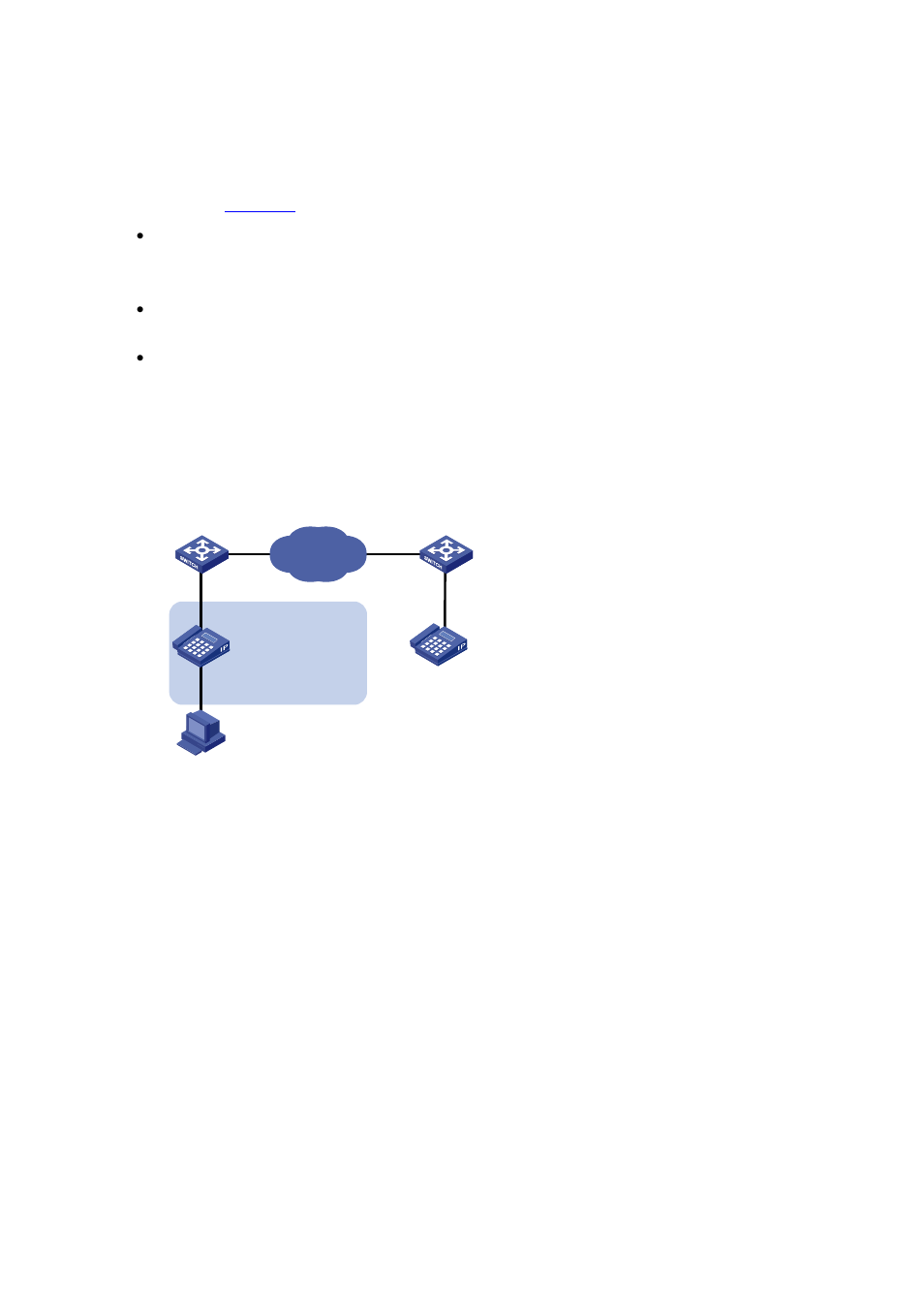 Voice vlan configuration examples, Automatic voice vlan mode configuration example, Network requirements | Configuration procedure, Voice vlan configuration | H3C Technologies H3C S5120 Series Switches User Manual | Page 161 / 745