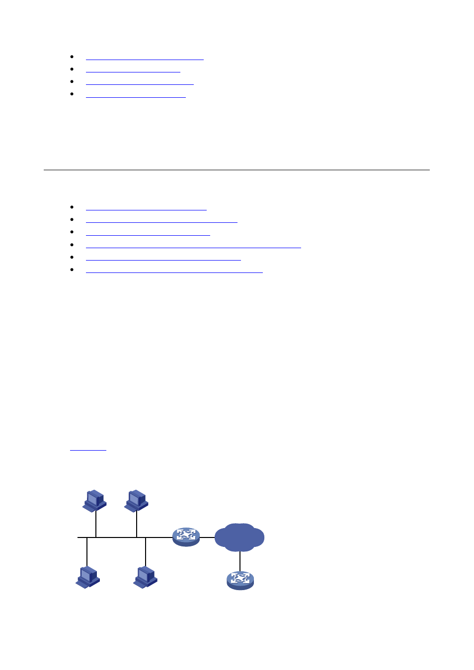 1 dhcp relay agent configuration, Introduction to dhcp relay agent, Application environment | Fundamentals, Dhcp relay agent configuration | H3C Technologies H3C S5120 Series Switches User Manual | Page 241 / 745
