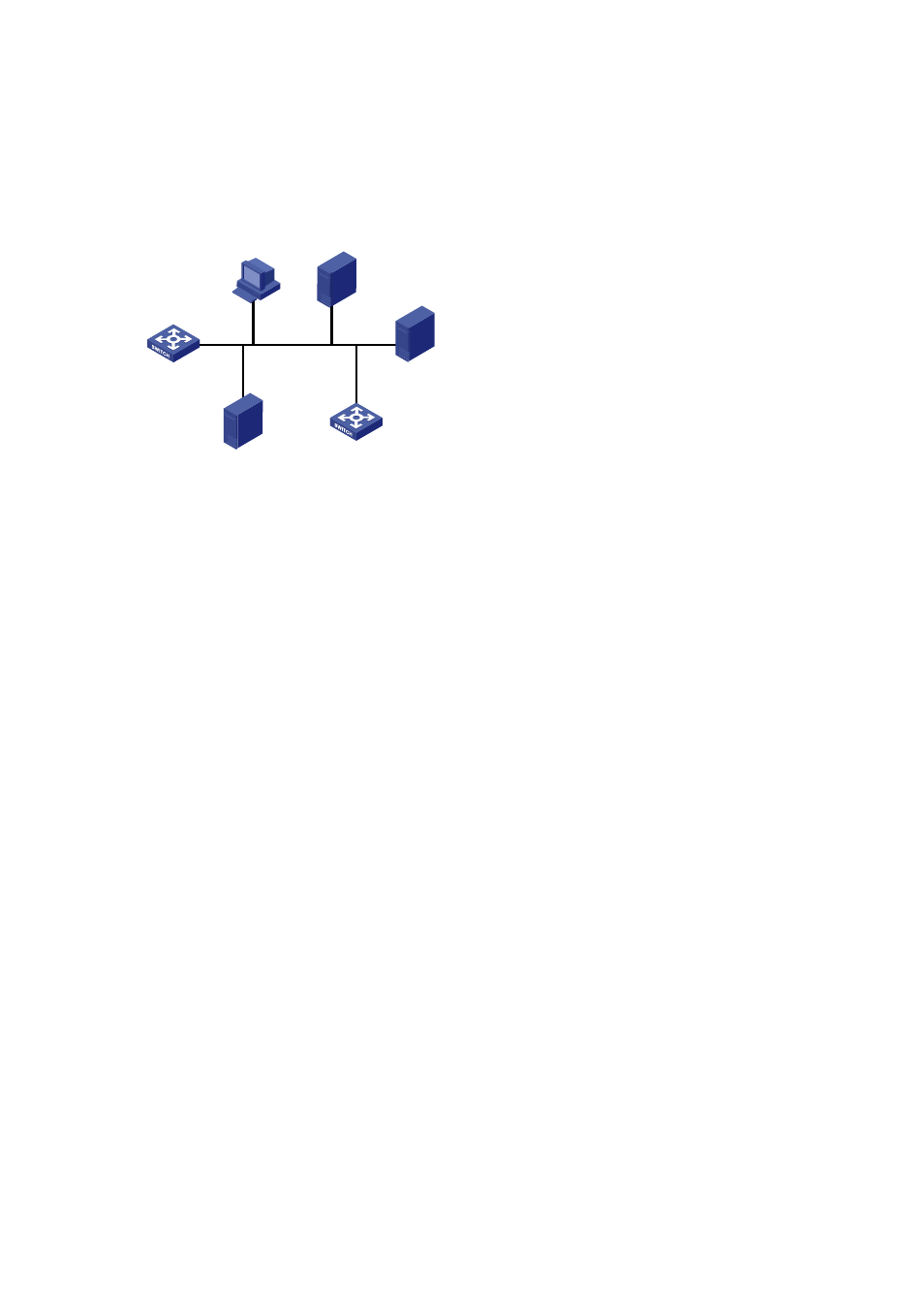 Bootp client configuration example, Network requirement, Configuration procedure | H3C Technologies H3C S5120 Series Switches User Manual | Page 264 / 745