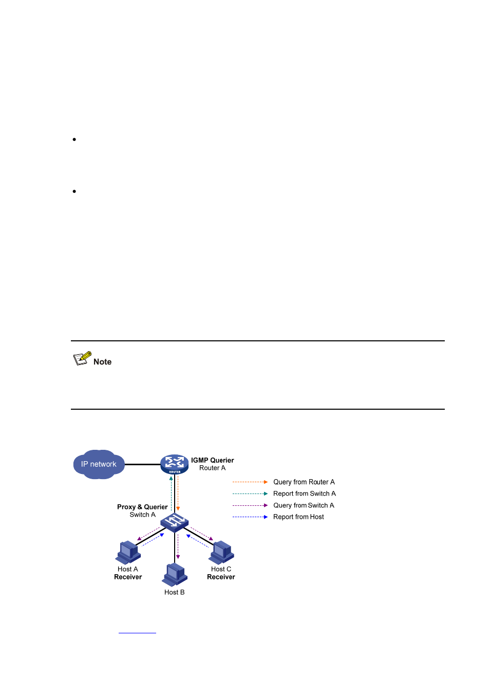 Igmp snooping proxying | H3C Technologies H3C S5120 Series Switches User Manual | Page 310 / 745