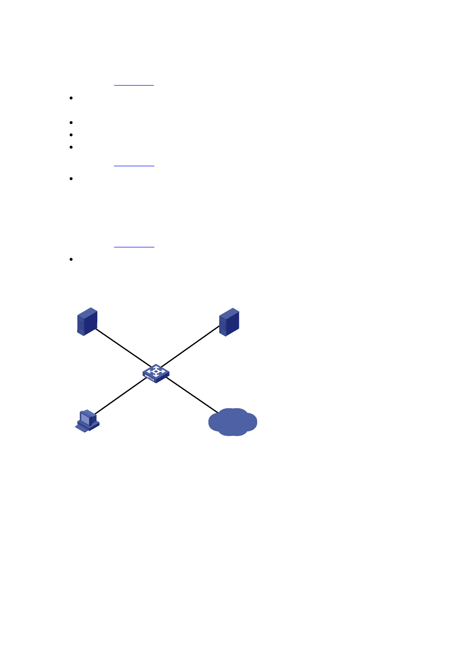 Network requirements | H3C Technologies H3C S5120 Series Switches User Manual | Page 400 / 745