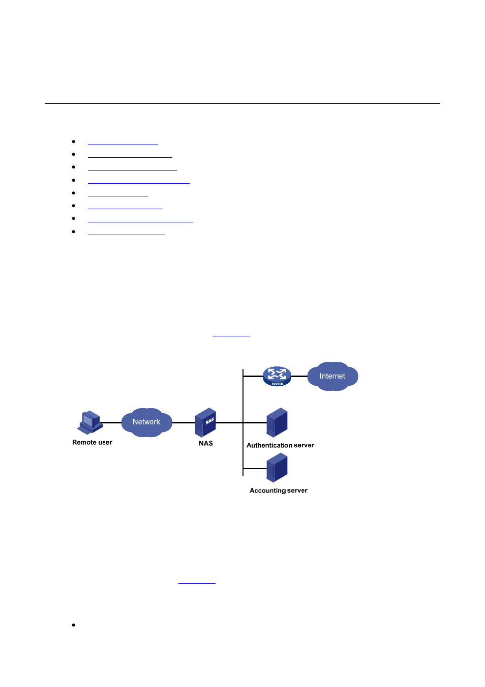 1 aaa configuration, Introduction to aaa, Aaa configuration | H3C Technologies H3C S5120 Series Switches User Manual | Page 407 / 745