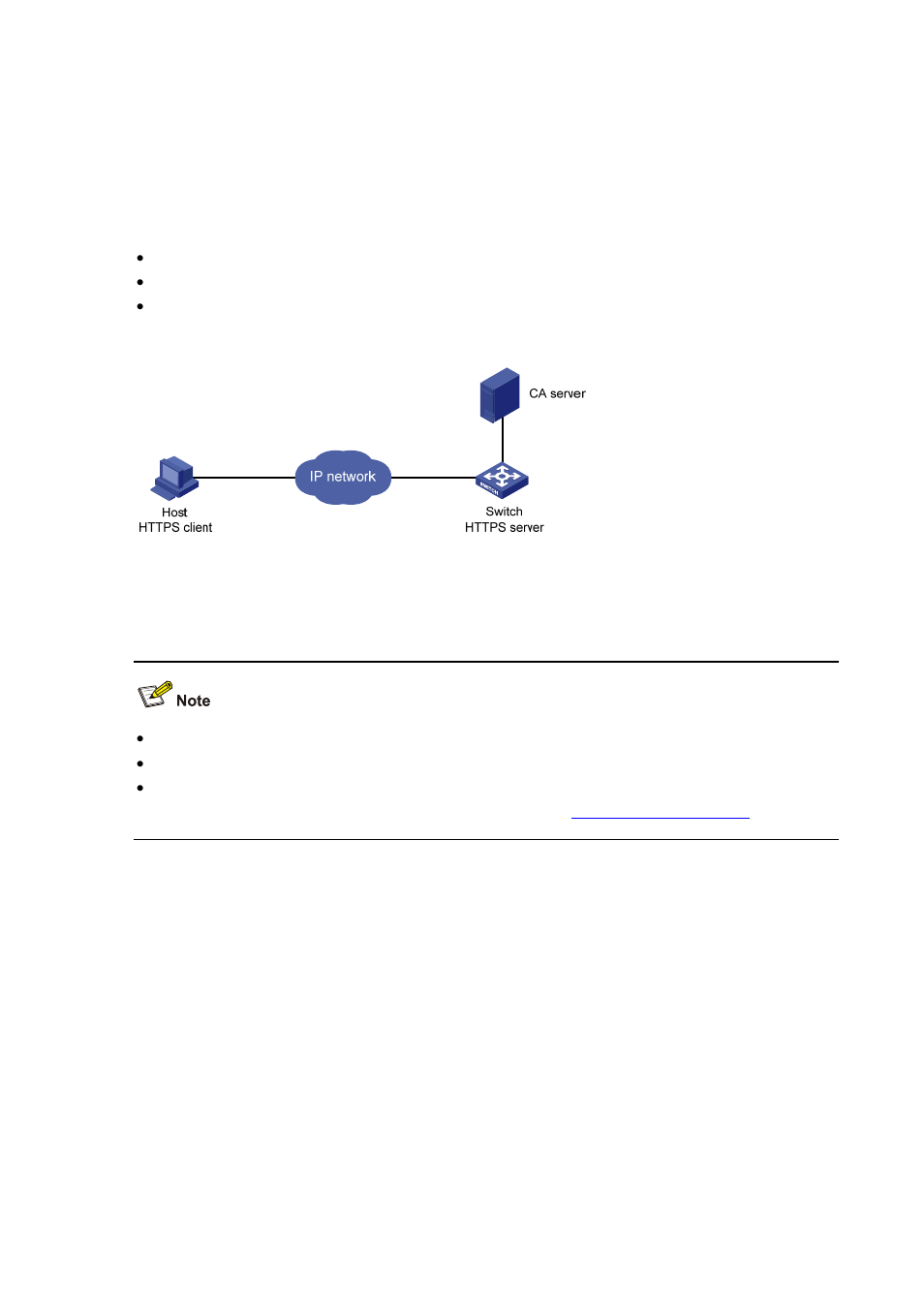 Network requirements, Configuration procedure | H3C Technologies H3C S5120 Series Switches User Manual | Page 466 / 745