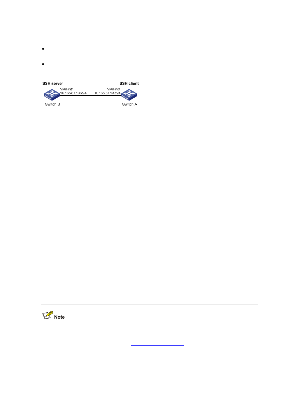 Network requirements, Configuration procedure | H3C Technologies H3C S5120 Series Switches User Manual | Page 499 / 745