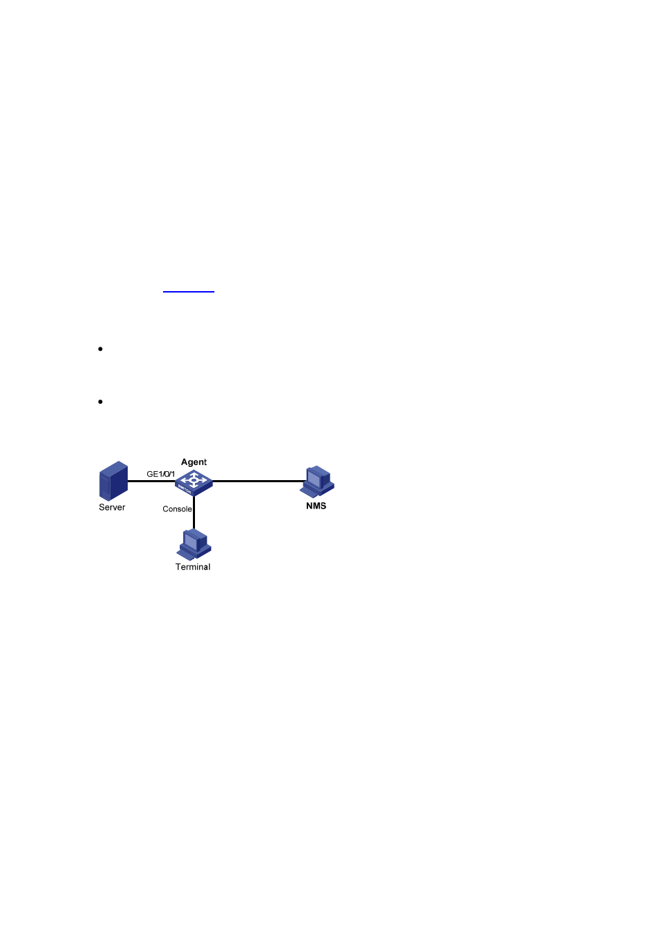 Rmon configuration example (sending traps), Network requirements, Configuration procedure | H3C Technologies H3C S5120 Series Switches User Manual | Page 598 / 745