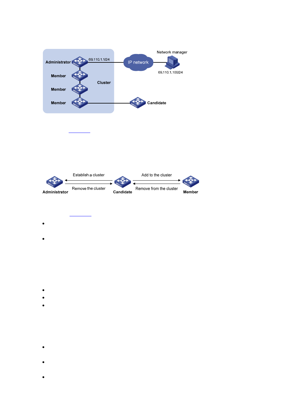 How a cluster works | H3C Technologies H3C S5120 Series Switches User Manual | Page 674 / 745
