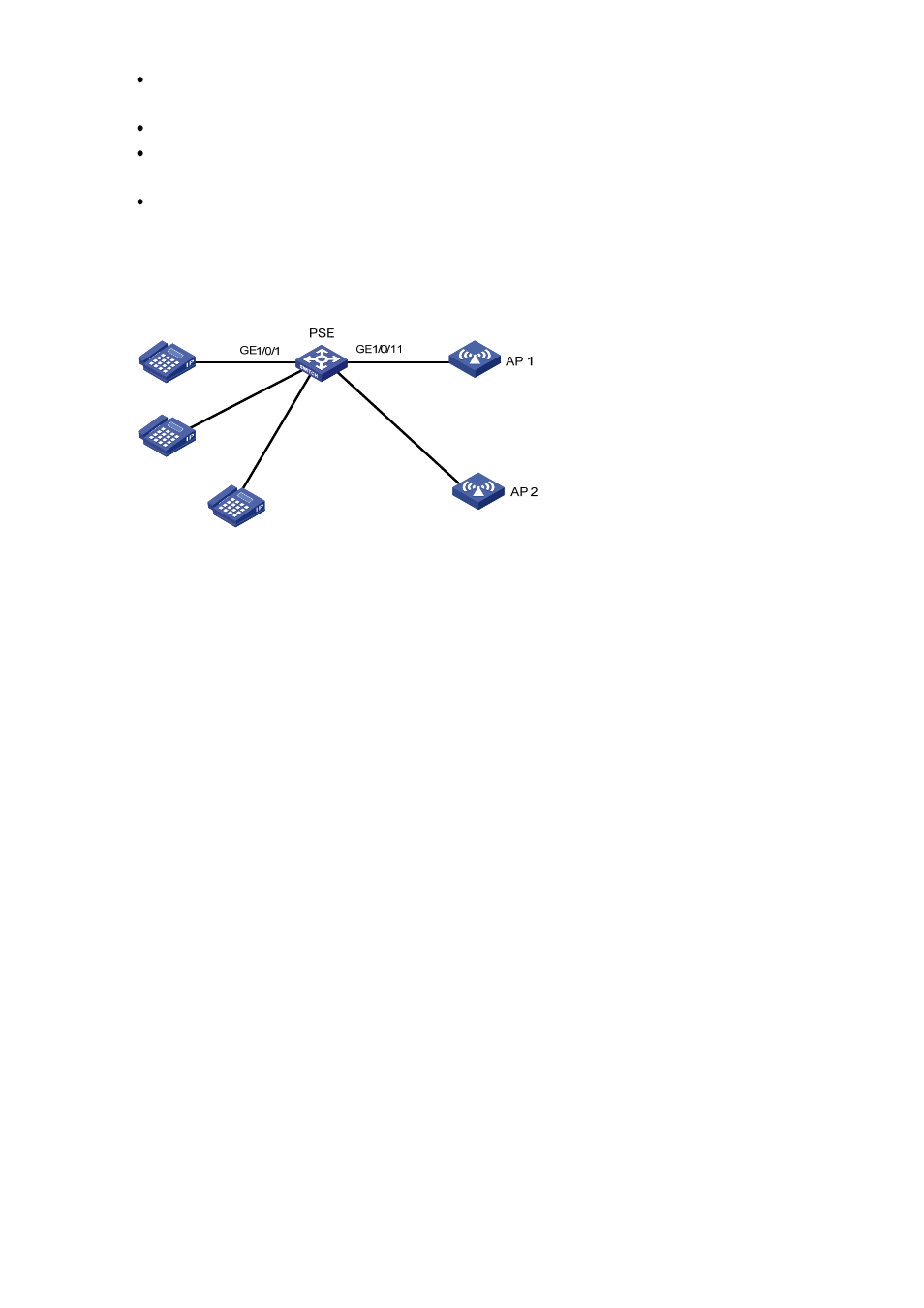 Network diagram, Configuration procedure | H3C Technologies H3C S5120 Series Switches User Manual | Page 723 / 745