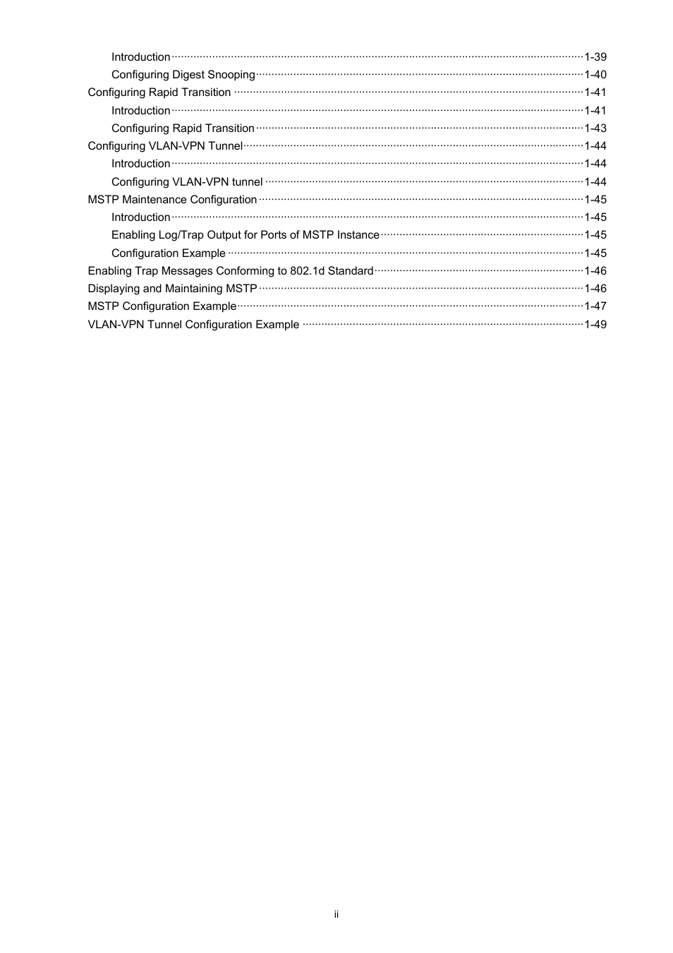 H3C Technologies H3C S3600 Series Switches User Manual | Page 253 / 1205