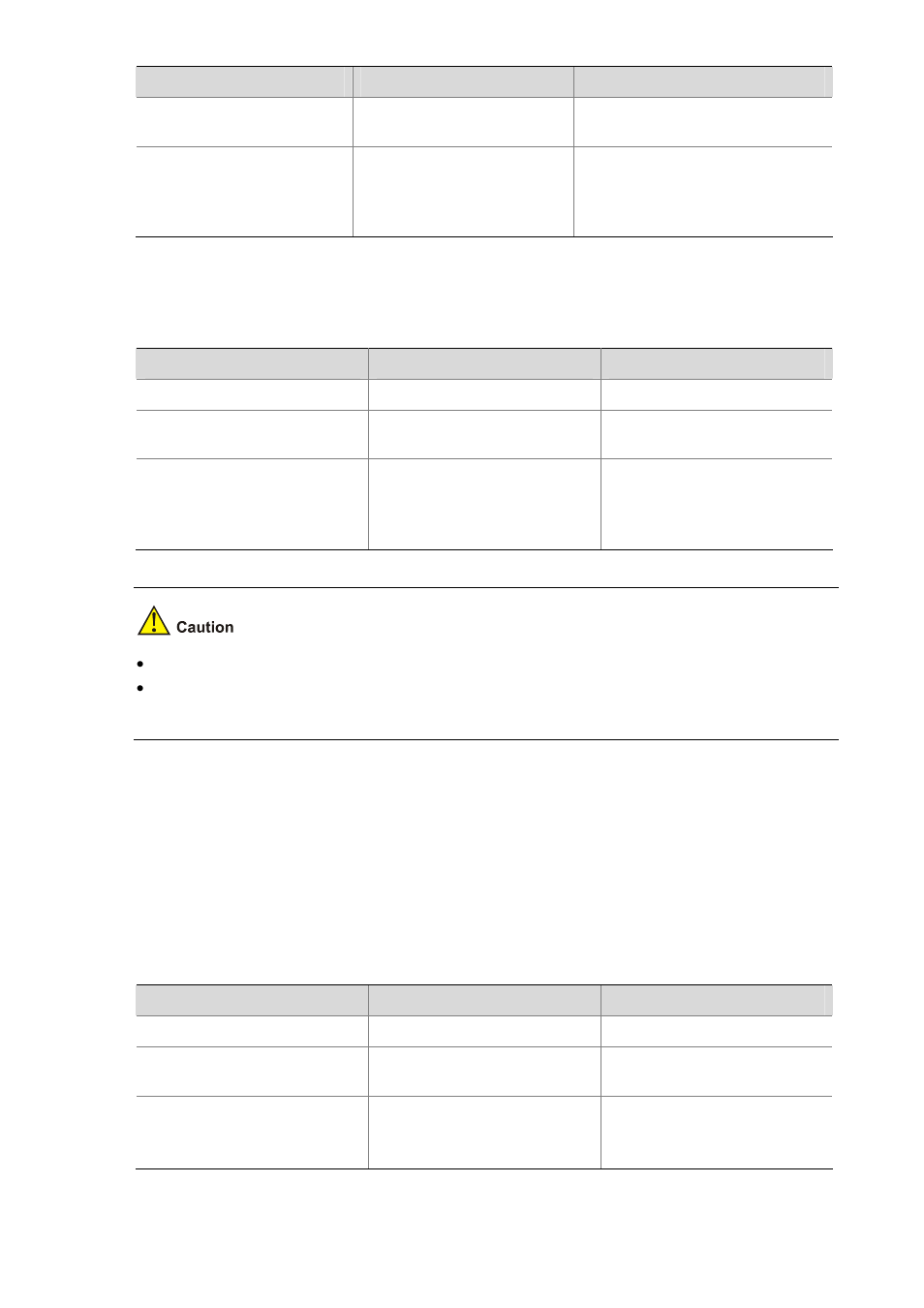 In vlan interface view, Configuring a static router port, In ethernet port view | H3C Technologies H3C S3600 Series Switches User Manual | Page 461 / 1205