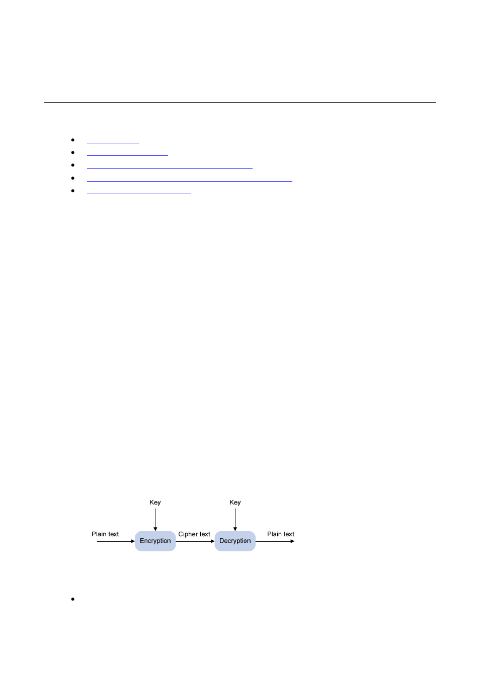 1 ssh configuration, Ssh overview, Introduction to ssh | Algorithm and key, Ssh configuration | H3C Technologies H3C S3600 Series Switches User Manual | Page 891 / 1205