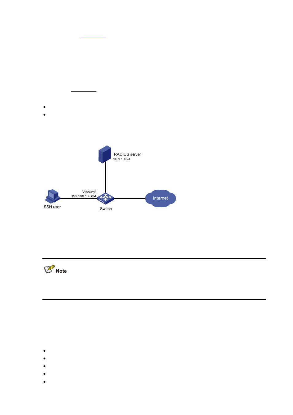 Network requirements, Network diagram, Configuration procedure | H3C Technologies H3C S3600 Series Switches User Manual | Page 918 / 1205