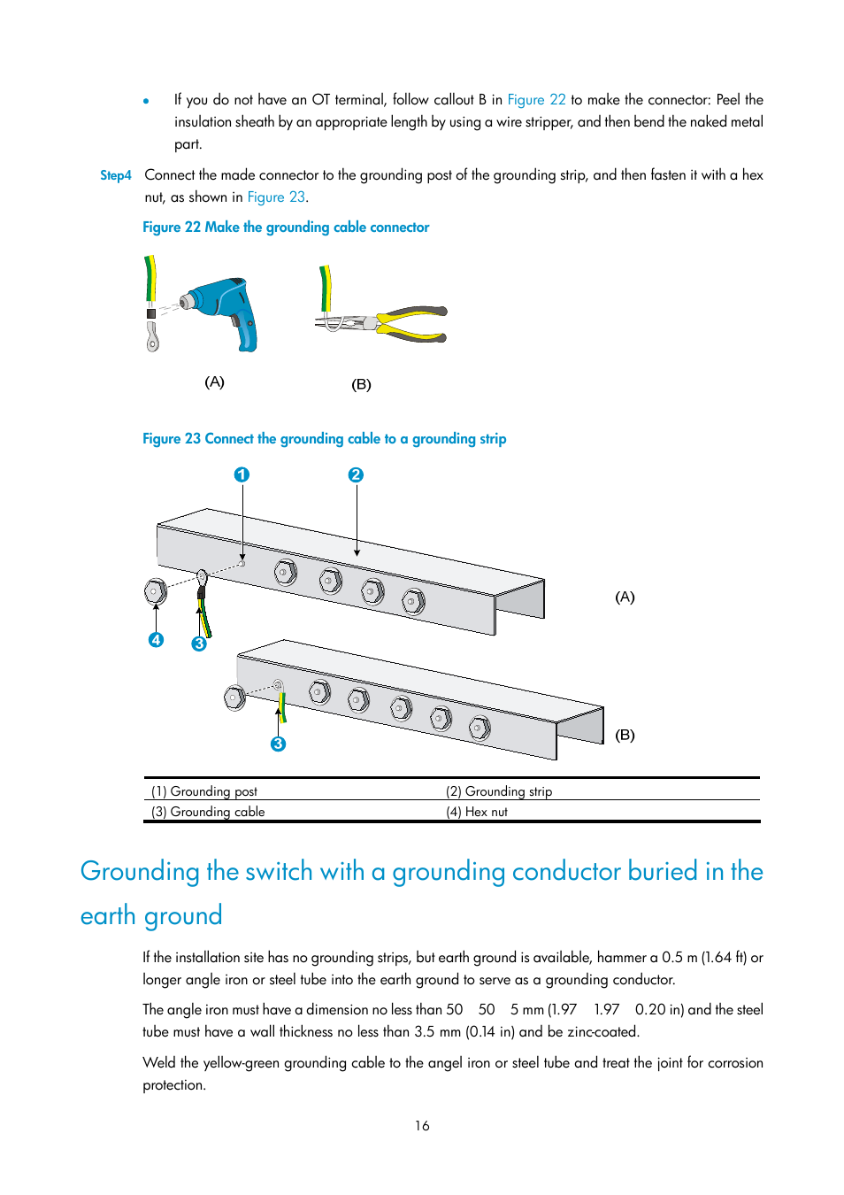 H3C Technologies H3C S3600V2 Series Switches User Manual | Page 22 / 58