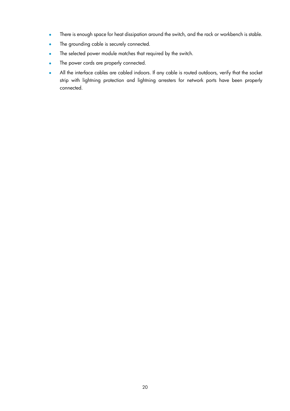 H3C Technologies H3C S3600V2 Series Switches User Manual | Page 26 / 58