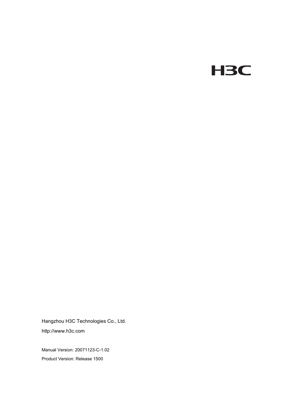 H3C Technologies H3C S3100 Series Switches User Manual | 630 pages