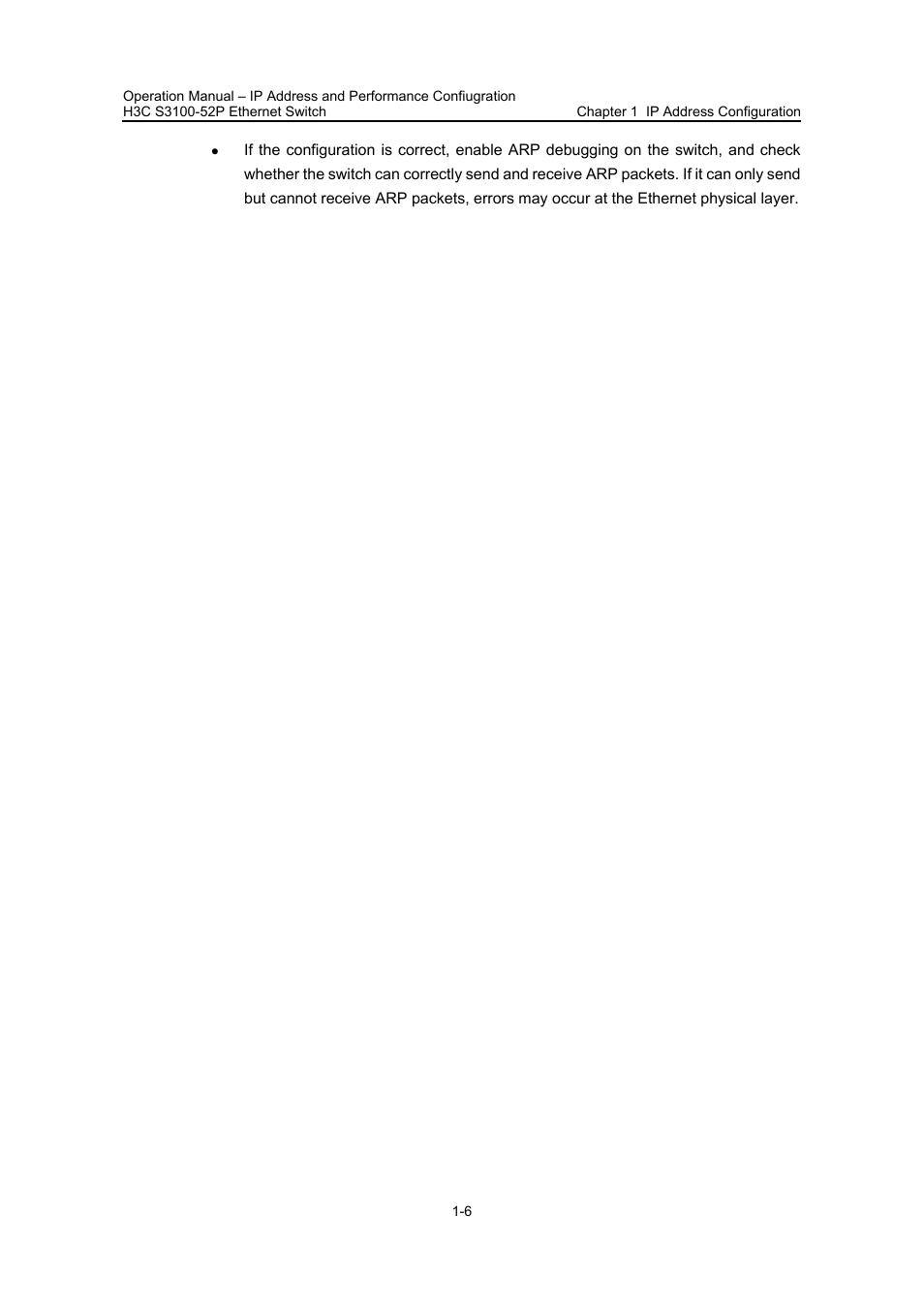 H3C Technologies H3C S3100 Series Switches User Manual | Page 109 / 630
