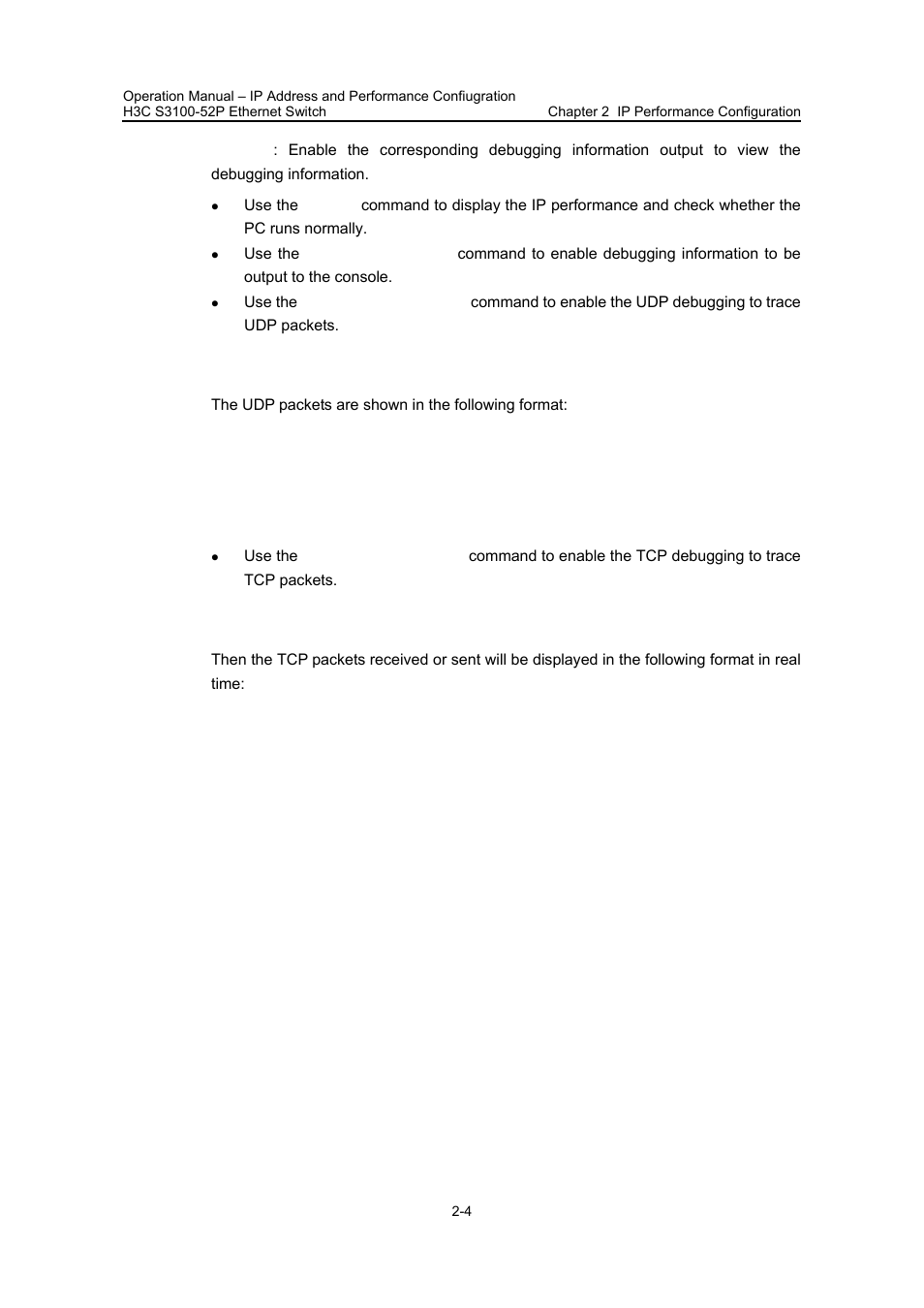 H3C Technologies H3C S3100 Series Switches User Manual | Page 113 / 630