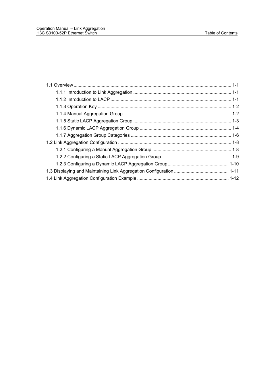 H3C Technologies H3C S3100 Series Switches User Manual | Page 136 / 630