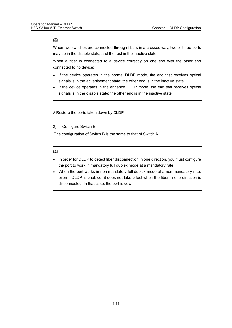 H3C Technologies H3C S3100 Series Switches User Manual | Page 165 / 630