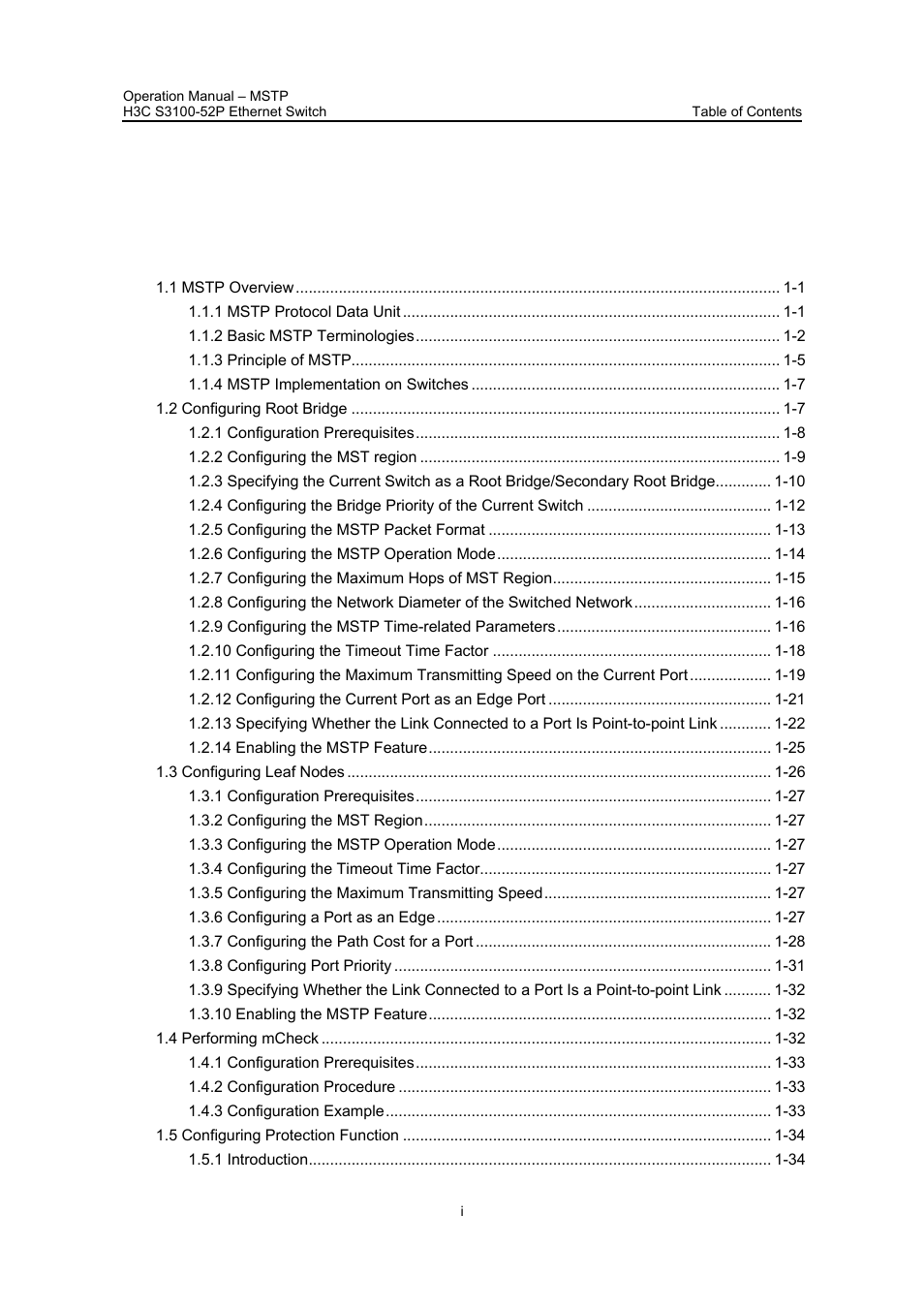 H3C Technologies H3C S3100 Series Switches User Manual | Page 174 / 630