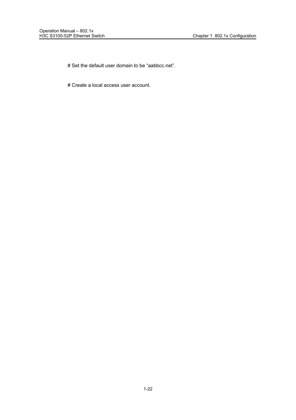 H3C Technologies H3C S3100 Series Switches User Manual | Page 295 / 630