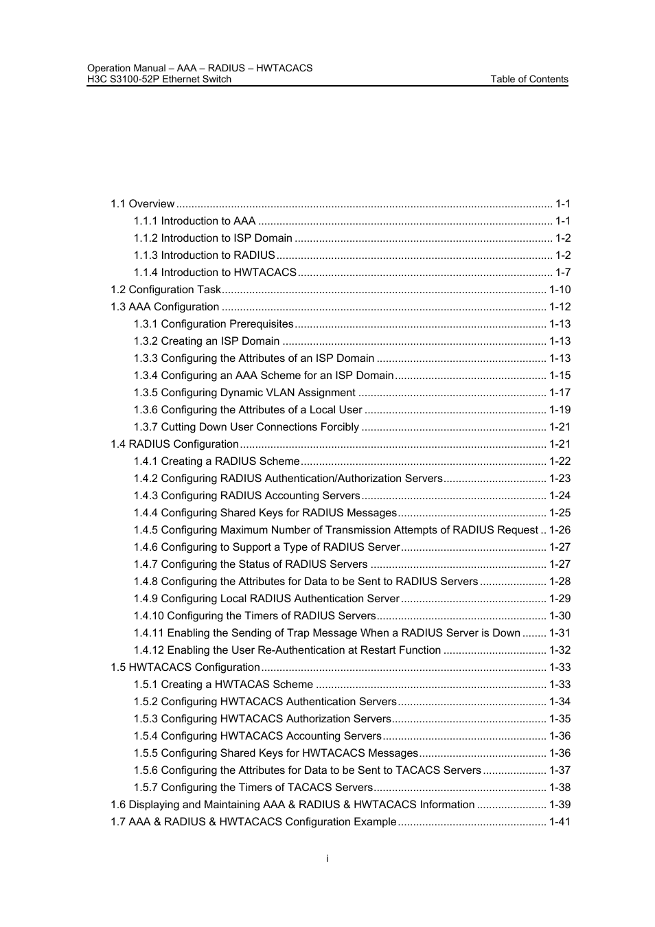 H3C Technologies H3C S3100 Series Switches User Manual | Page 298 / 630
