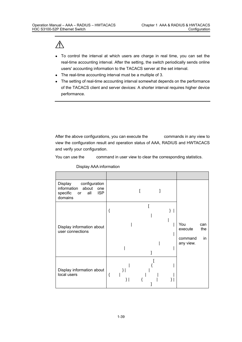 H3C Technologies H3C S3100 Series Switches User Manual | Page 338 / 630