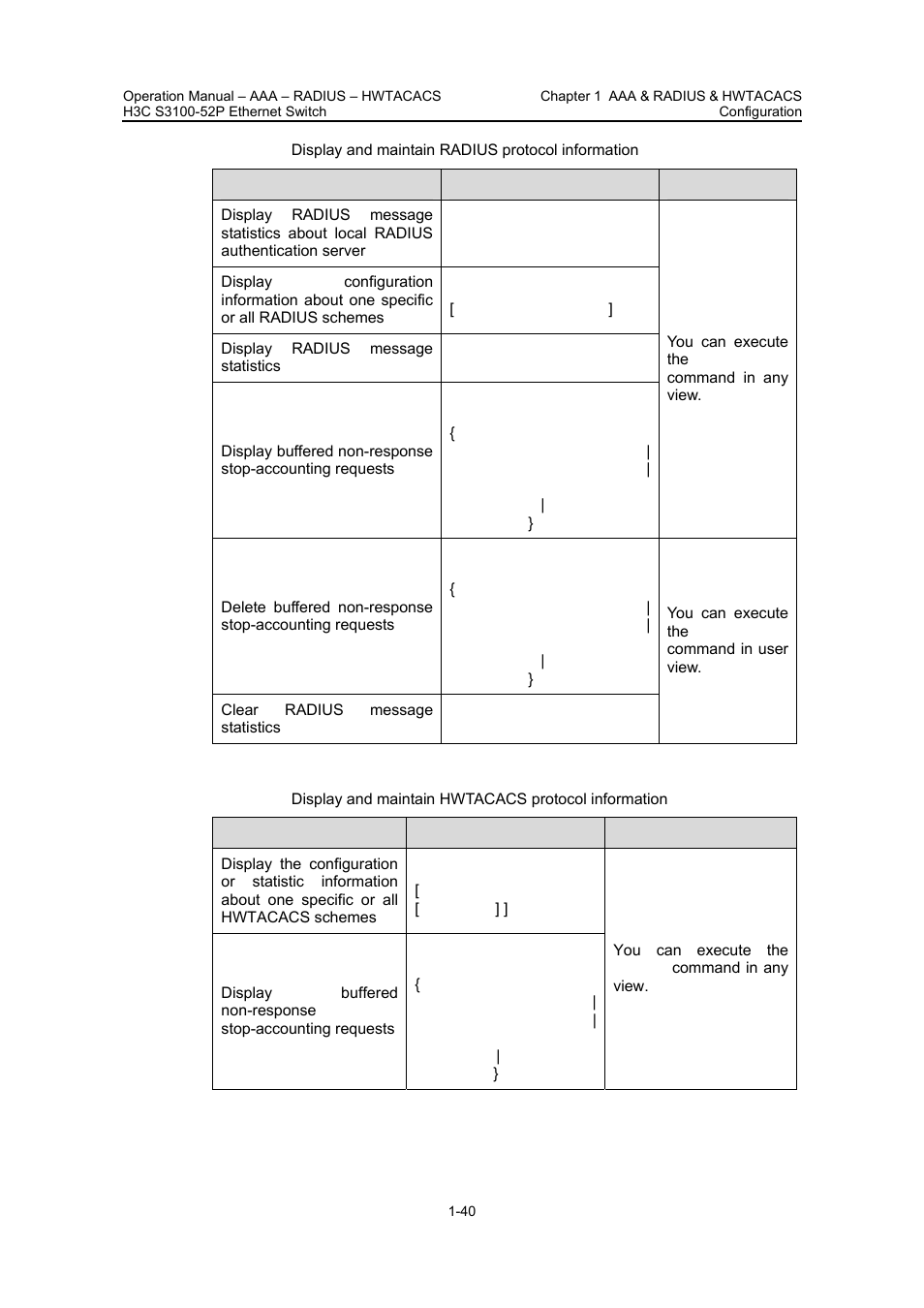 H3C Technologies H3C S3100 Series Switches User Manual | Page 339 / 630