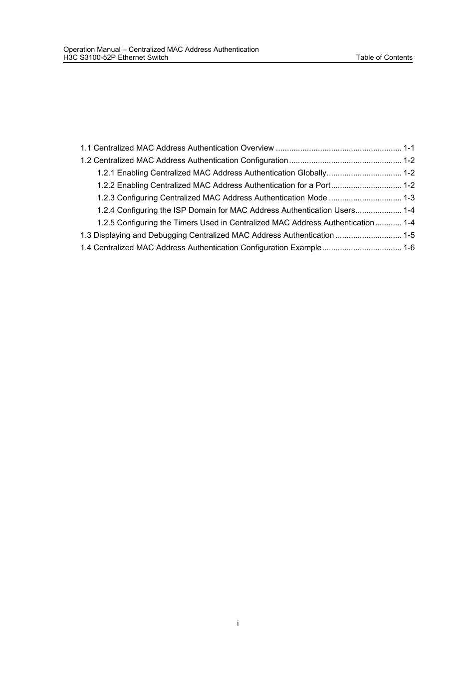 H3C Technologies H3C S3100 Series Switches User Manual | Page 346 / 630