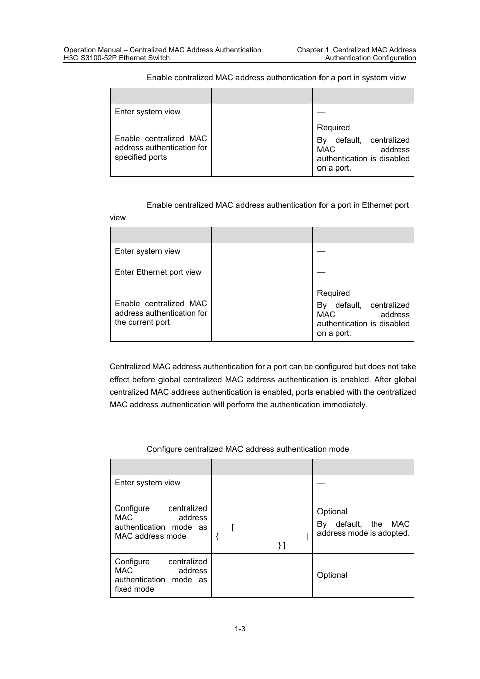 H3C Technologies H3C S3100 Series Switches User Manual | Page 349 / 630