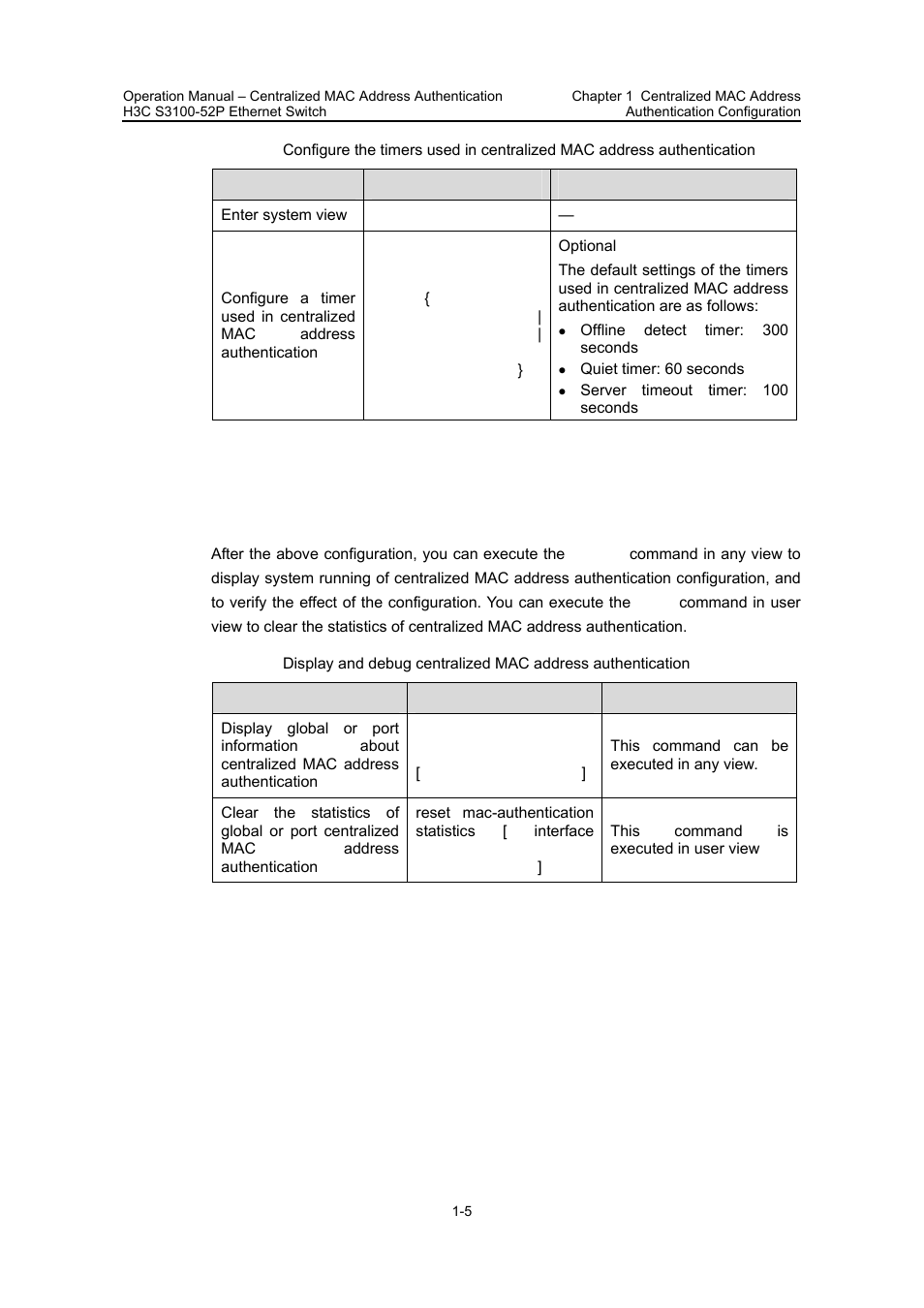 H3C Technologies H3C S3100 Series Switches User Manual | Page 351 / 630