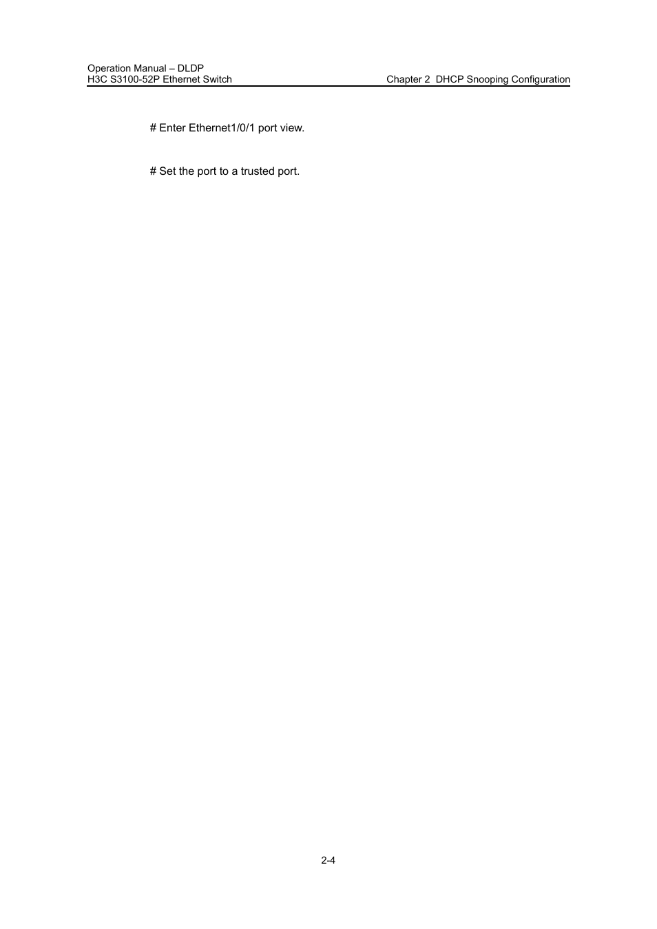 H3C Technologies H3C S3100 Series Switches User Manual | Page 361 / 630