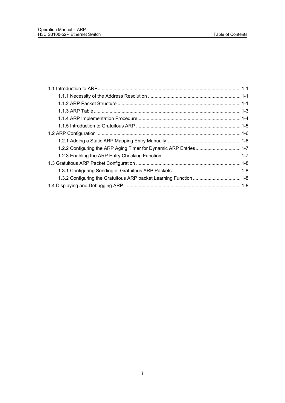 H3C Technologies H3C S3100 Series Switches User Manual | Page 367 / 630