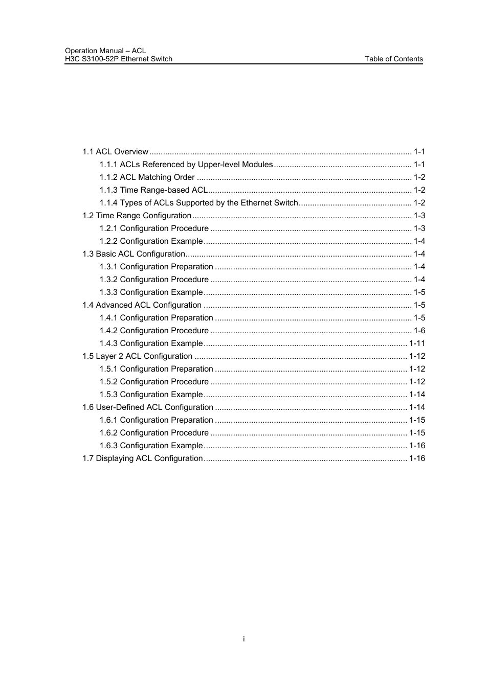 H3C Technologies H3C S3100 Series Switches User Manual | Page 376 / 630
